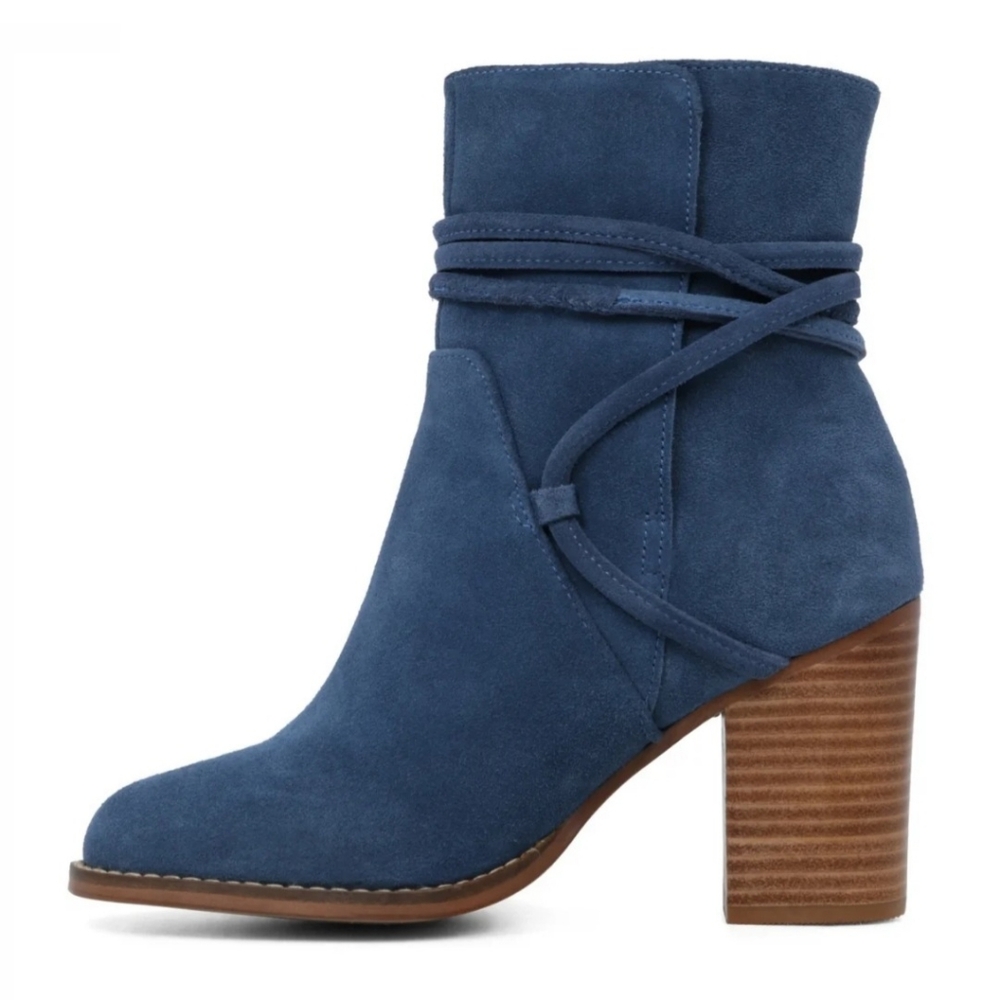 ALDO suade booties